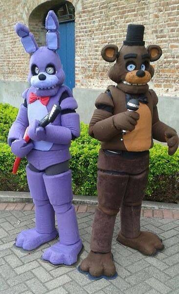 Epic Five Nights at Freddy's Freddy and Bonnie costumes Freddy Costume