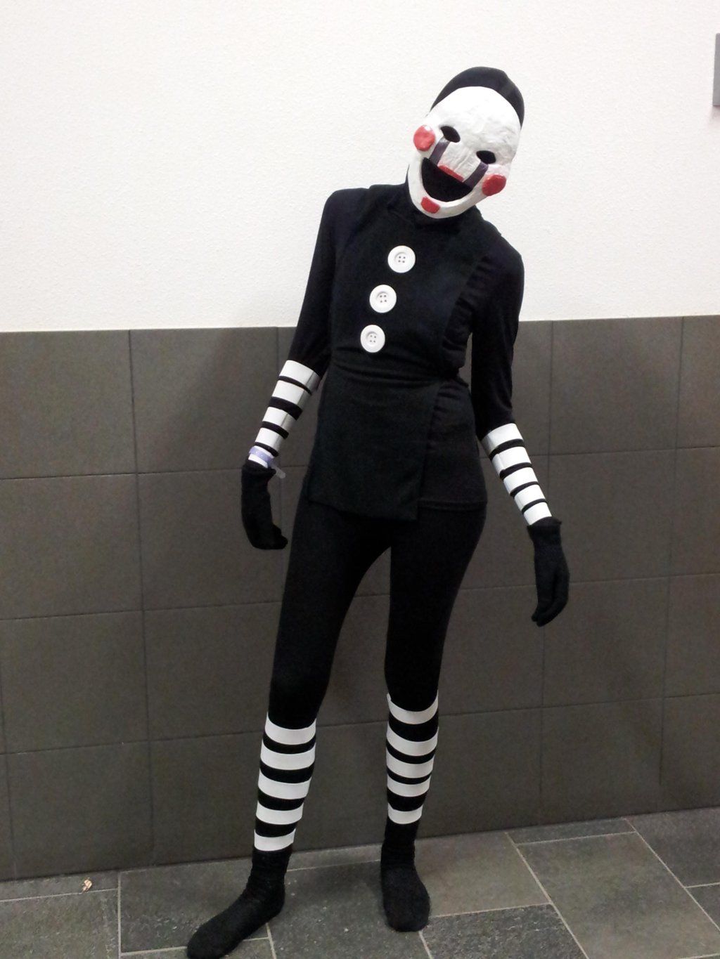 marionette fnaf cosplay - Google Search Fnaf Marionette Costume, Fnaf