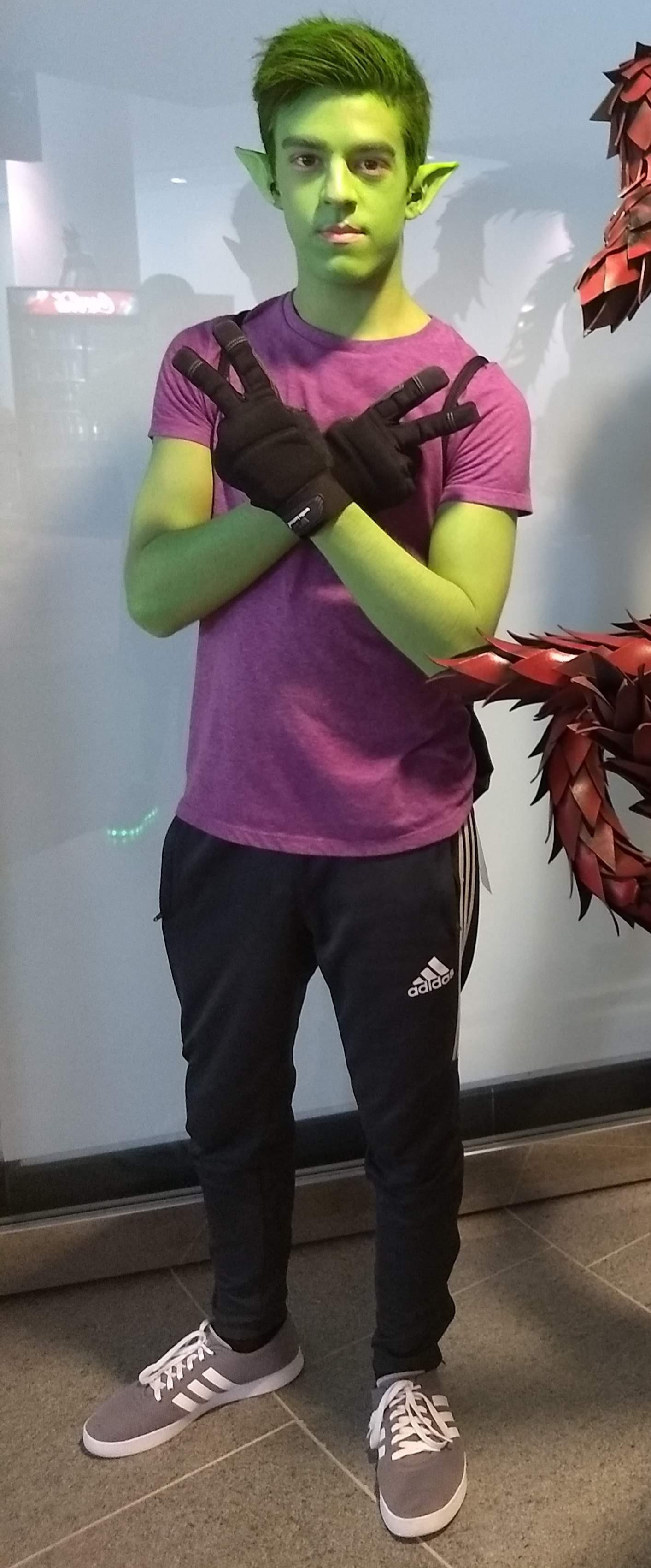 [self] My beast boy cosplay last year at Dragon Con. Tell me what you