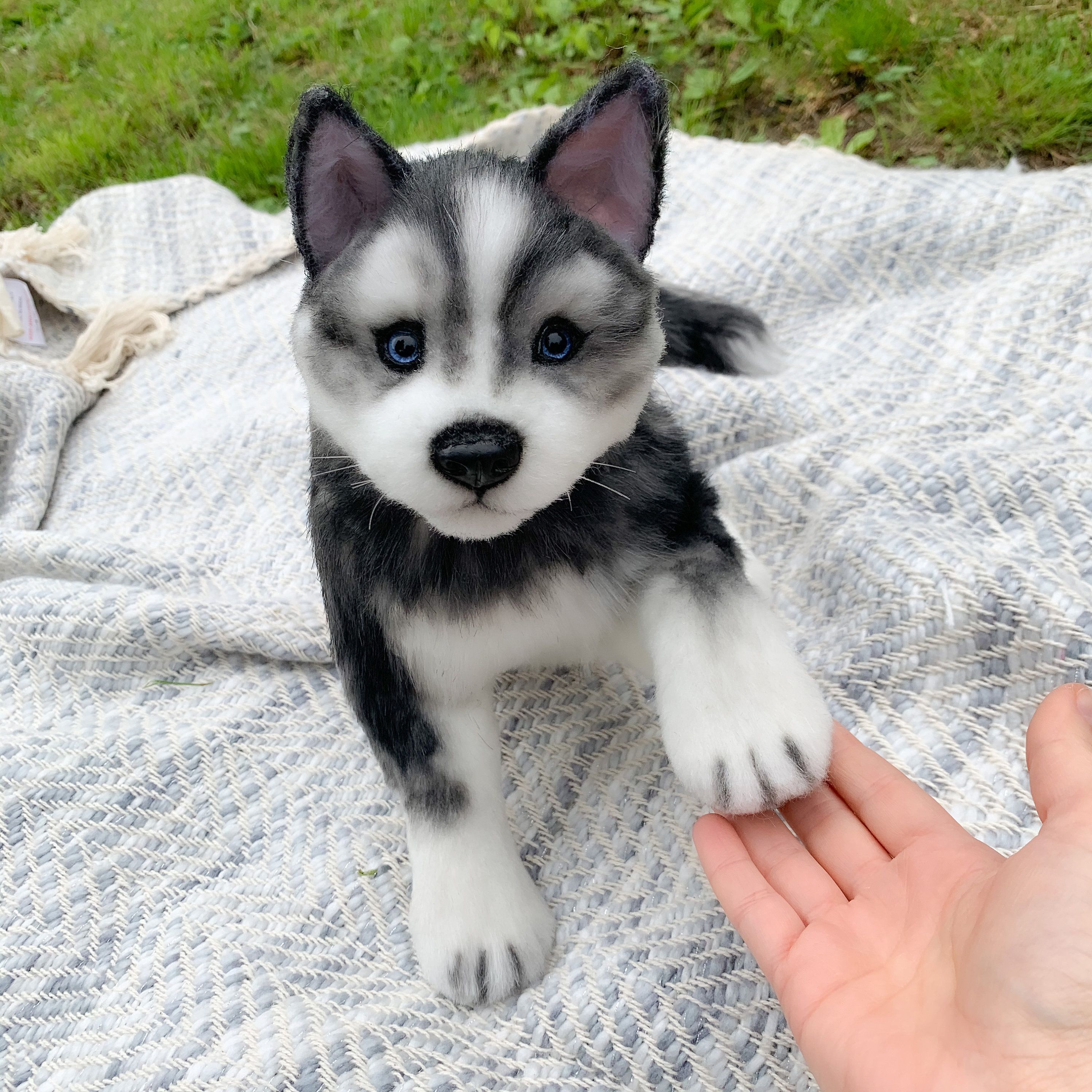 Realistic Toy Husky puppy | Etsy | Puppies, Husky puppy, Husky