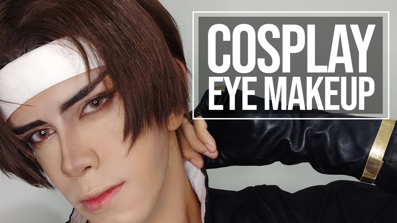 Basic Male Eye Makeup Cosplay - YouTube