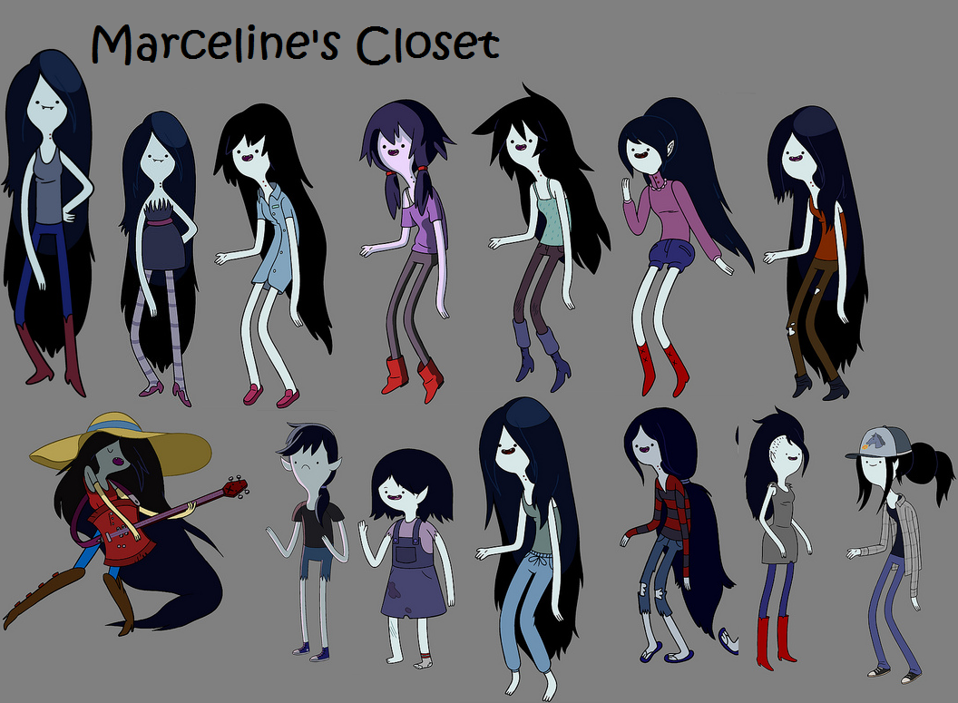 Marceline's Outfits | Adventure time marceline, Adventure time clothes