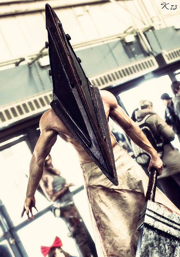 Me Leobane Cosplay as PYRAMID HEAD PH from SILENT HILL SH https://www