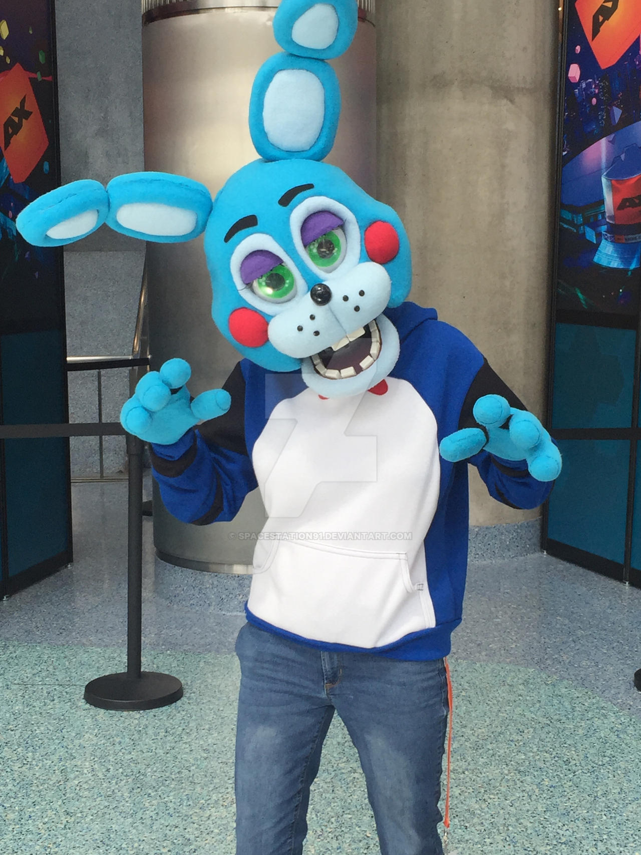 AX 2016 - Toy Bonnie FNAF Cosplay by SpaceStation91 on DeviantArt