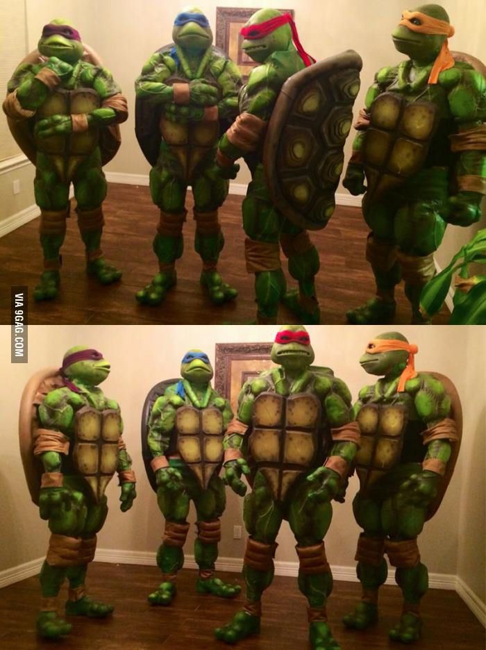 Homemade Ninja Turtles Costumes - Cosplay