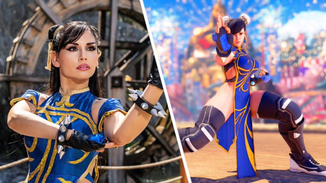 Street Fighter: Chun-Li is ready for combat in this training cosplay