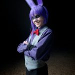 bonnie cosplay fnaf Five nights at freddy's toy bonnie human