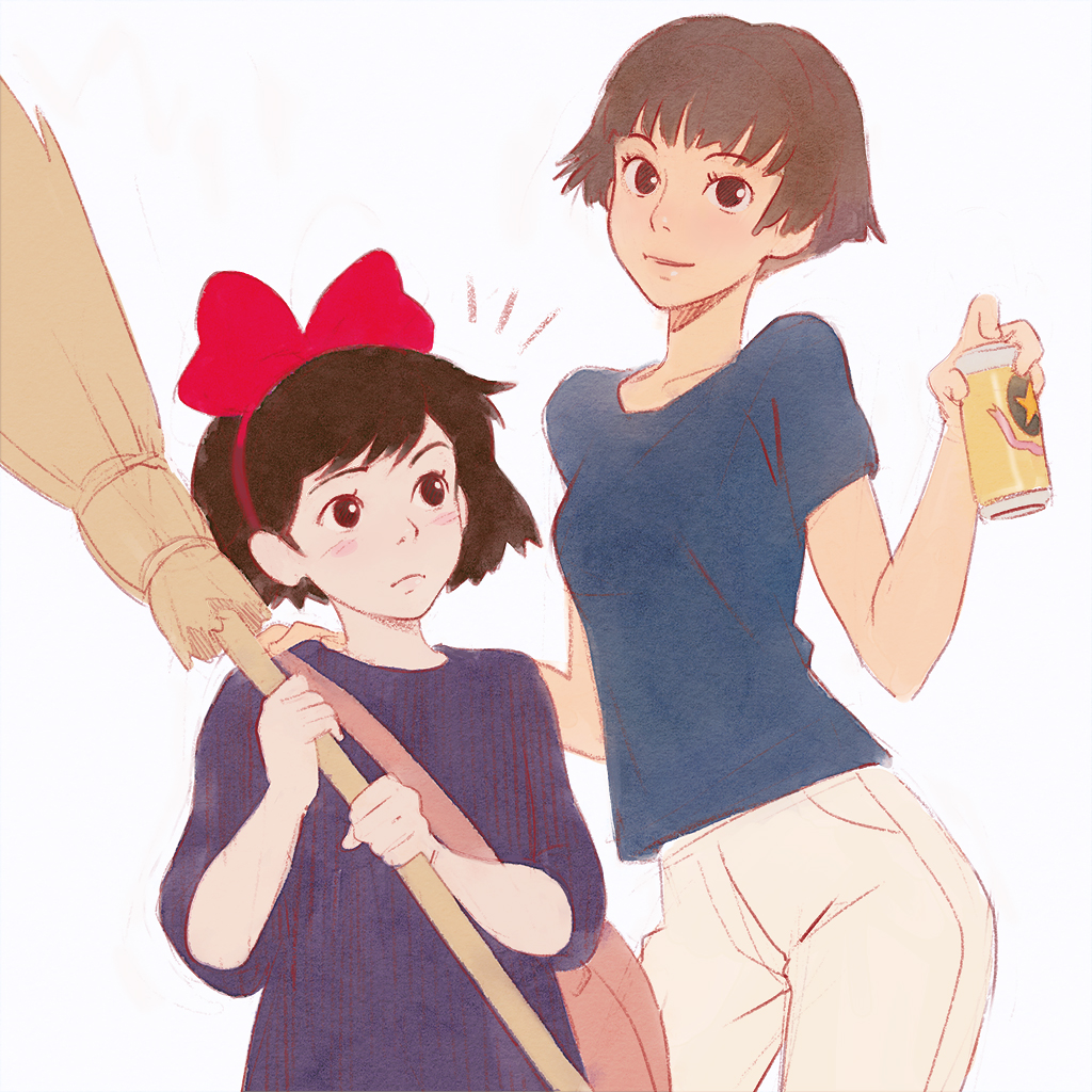 kiki's delivery service art Kiki's delivery service digital art by ahinta mubasiroh