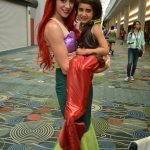 princess melody cosplay Ariel, eric and melody cosplay