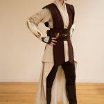 jedi cosplay costume Costume 4 pièces jedi/star wars/cosplay jedi/jedi/star