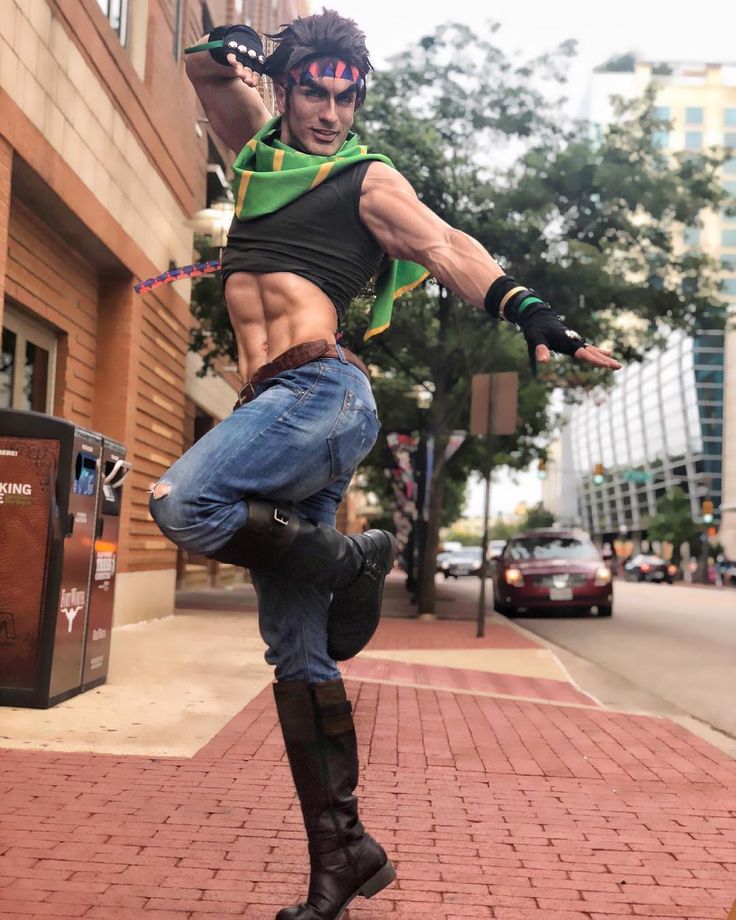 jojo cosplay Jojo poses cosplay lean gentlemen winner ladies forever part two anime