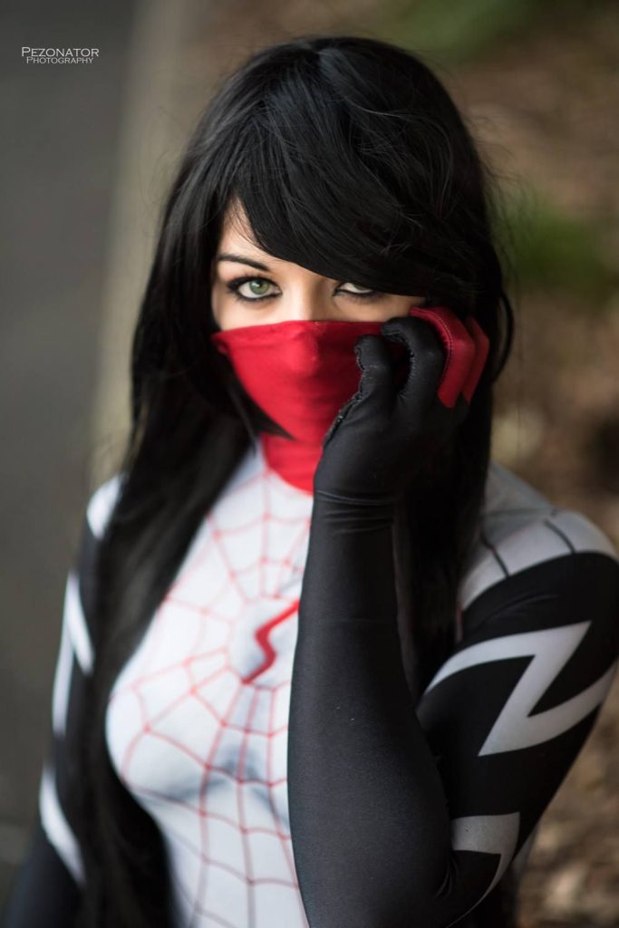 spider silk cosplay Cindy spiderman morph herostime