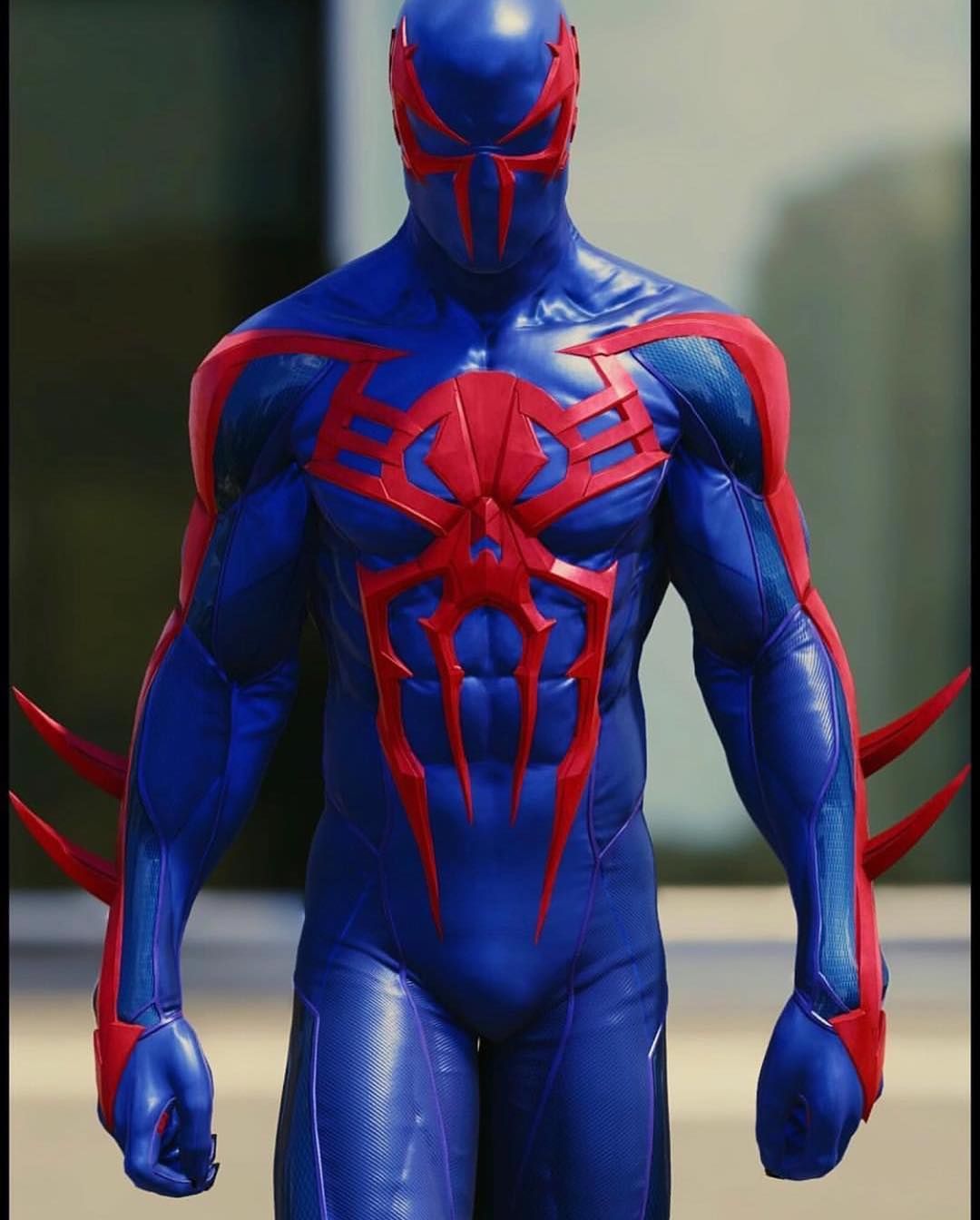 spider man 2099 suit cosplay ‪spidey suit series;‬ ‪spider-man 2099 suit 📸 ‬ ‪#gametography #