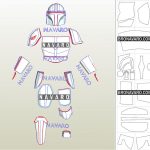 eva foam cosplay templates Foam chest armor template