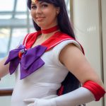 sailor mars cosplay costume Anime sailor mars costume sailor mars rei hino iconic red