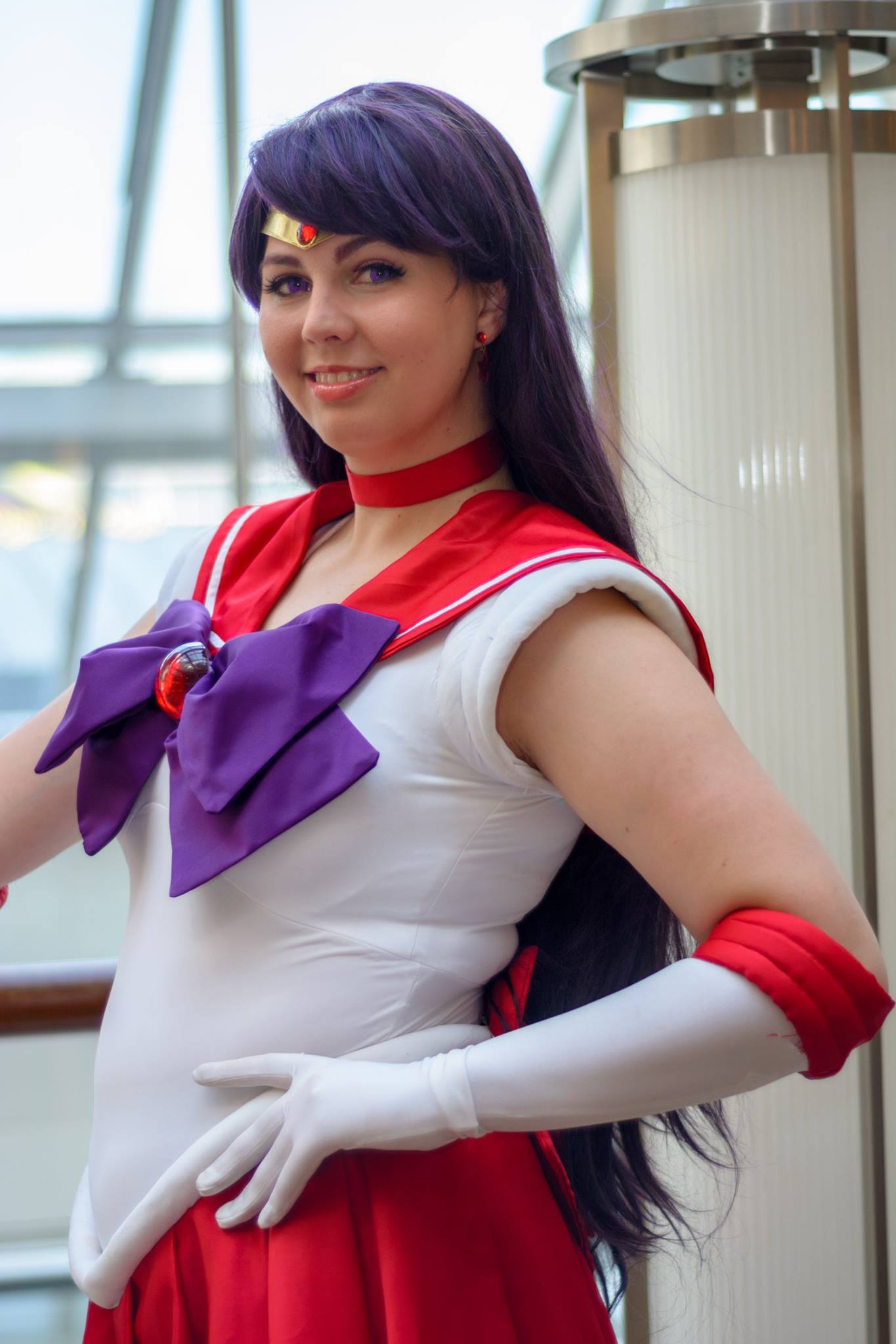 sailor mars cosplay costume Anime sailor mars costume sailor mars rei hino iconic red