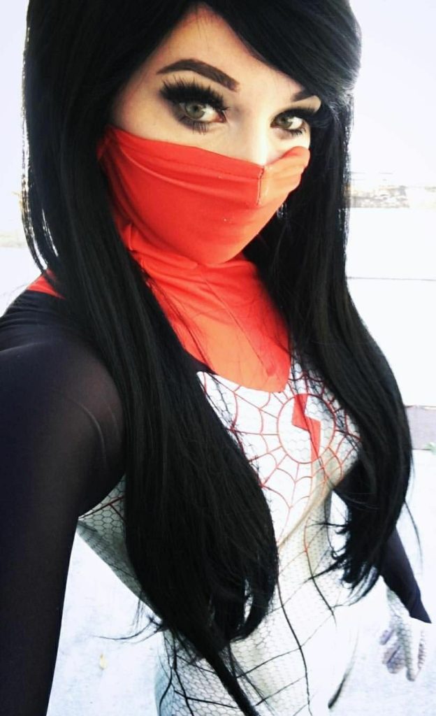 marvel silk cosplay Kaoru darth spiderman 9gag cindy