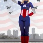 captain america cosplay female Captain america, 2015