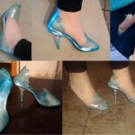 elsa cosplay shoes Knee high boots club