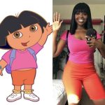 dora cosplay Dora the explorer child's dora costume with backpack, medium