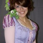 rapunzel brown hair cosplay Https://facebook.com/theticketybootrunk rapunzel cosplay short brown