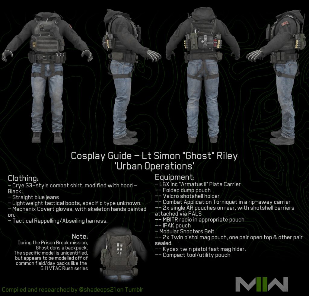 call of duty ghost cosplay guide Call of duty kids costumes