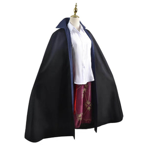 red hair shanks cosplay Op movie version of red hair shanks cosplay costume full set with cloak