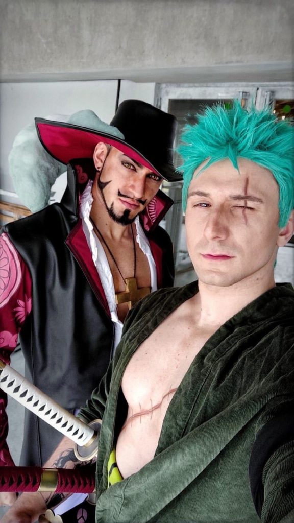 mihawk cosplay One piece live action vs anime garp mihawk arlong gamefinity