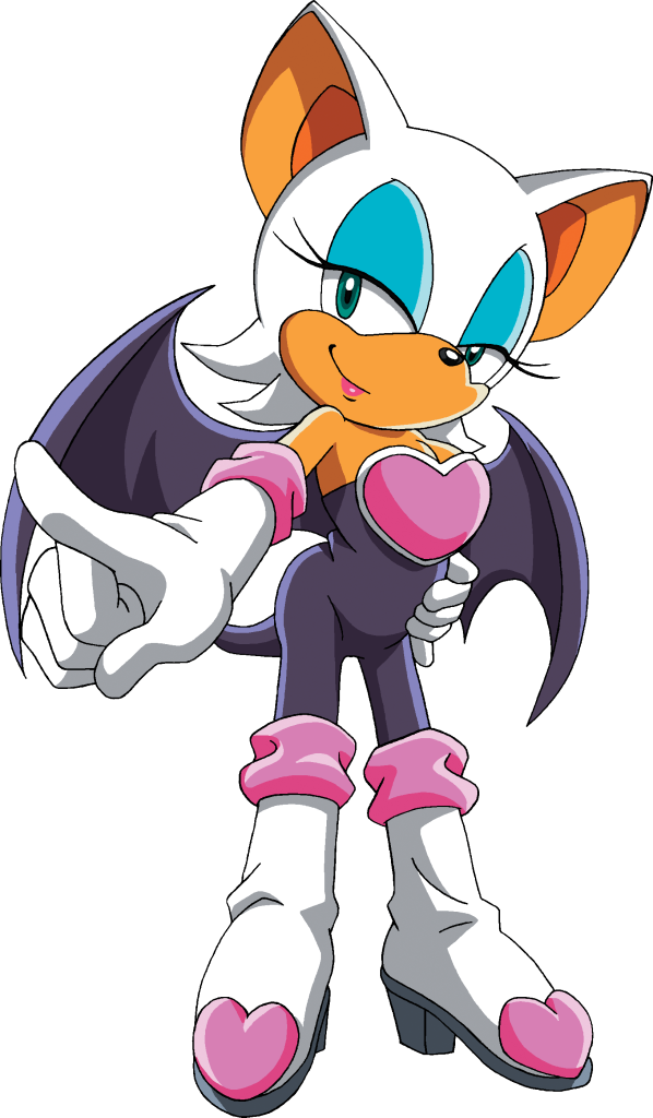 rouge the bat official art Rouge the bat