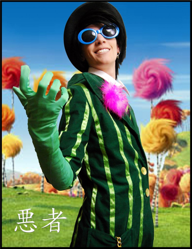 once ler cosplay The lorax cosplay