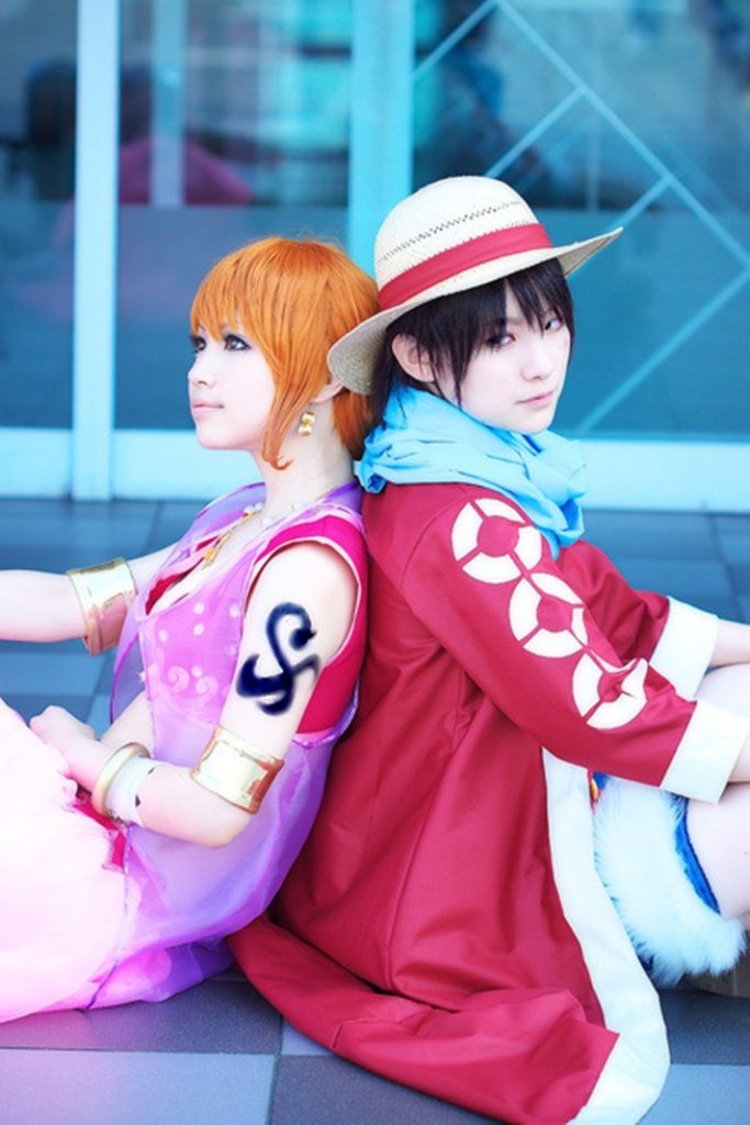 nami one piece cosplay Nami firecloak galle