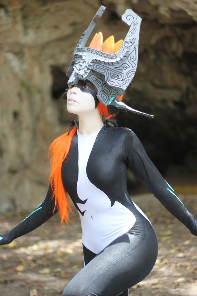 midna cosplay bodysuit Bunny suit midna legend of zelda cosplay print