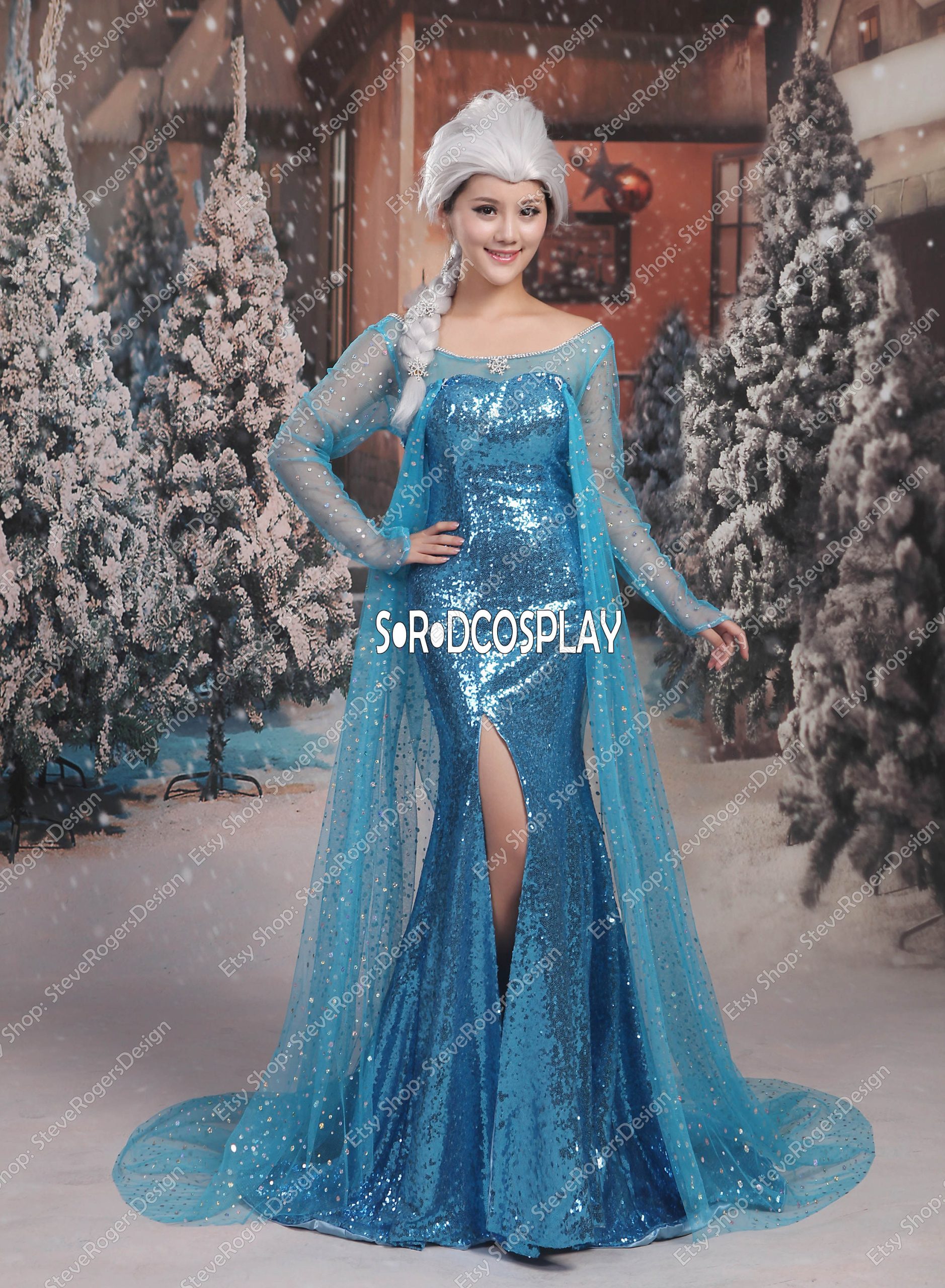 elsa cosplay costume Anna elsa frozen cosplay elsa cosplay frozen costume