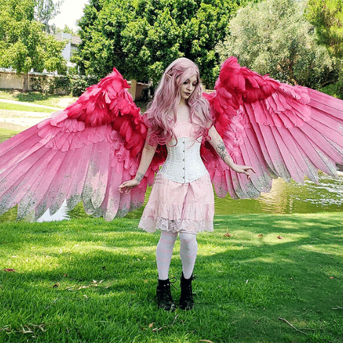 cosplay wings Wings maleficent cosplay deviantart people