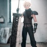 cloud strife cosplay outfit Final fantasy vii 7 remake cloud strife cosplay costume armor bracer