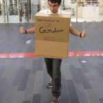 gundam cosplay box Gundam cosplay cardboard quattro cgl box hyaku shiki fan funny made egl