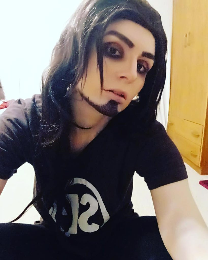 larry johnson sally face cosplay My larry cosplay 🖤 : r/sallyface