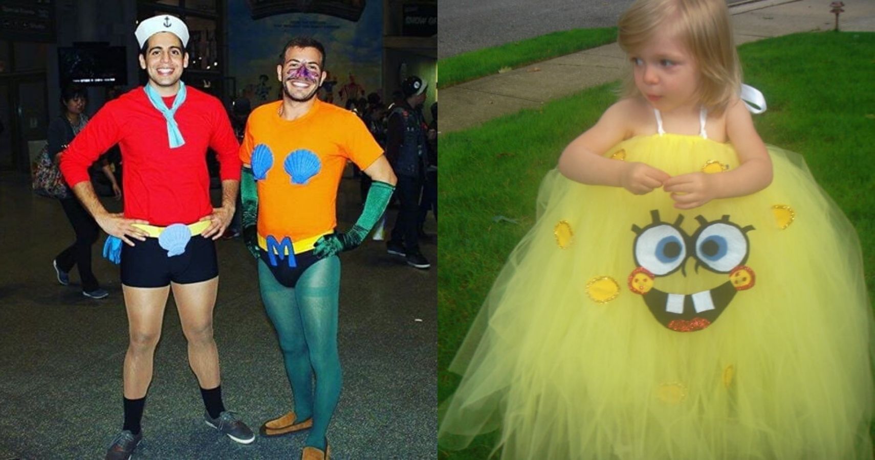 spongebob cosplay International justice league of super acquaintances: spongebob cosplay