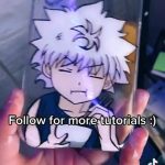 killua cosplay nails Killua inspired nails you can also upload and share your favorite