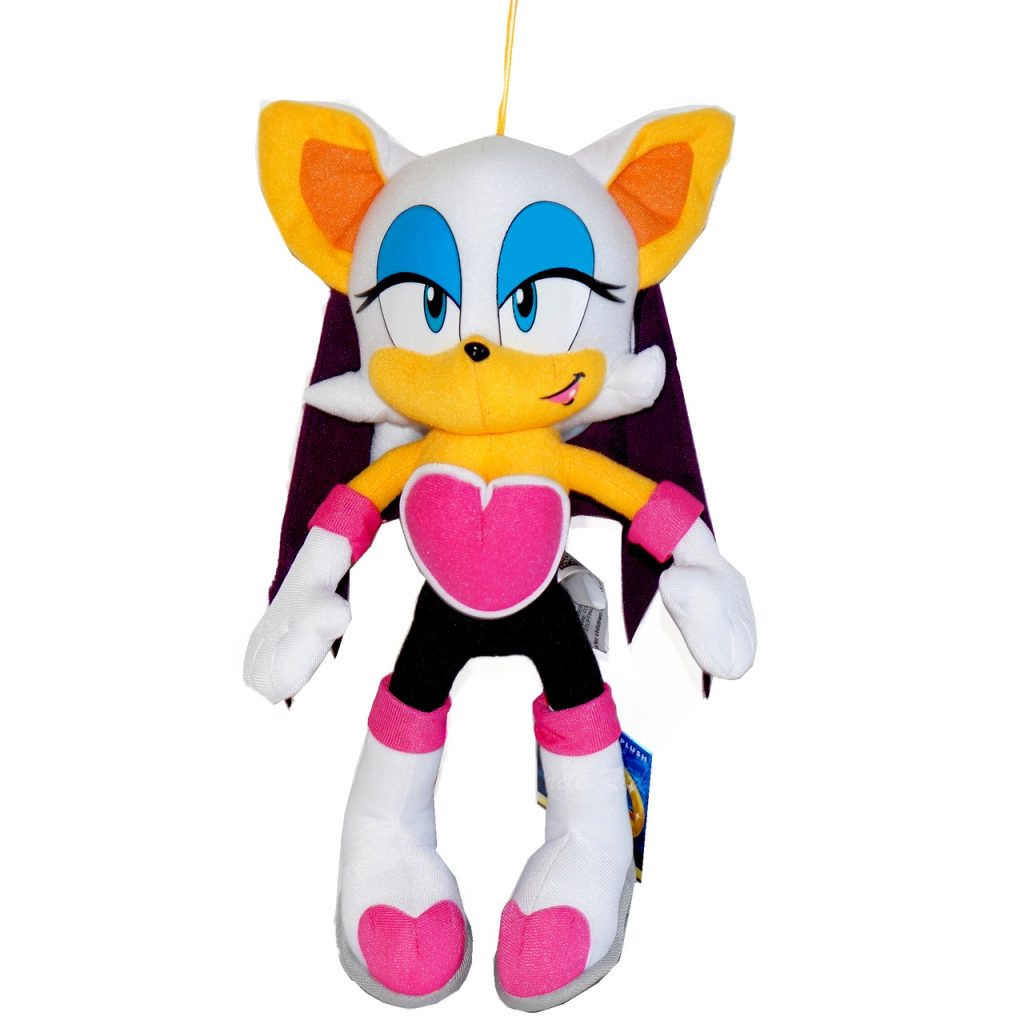 rouge the bat plush Ships fast ge great eastern sonic the hedgehog 12" rouge the bat plush