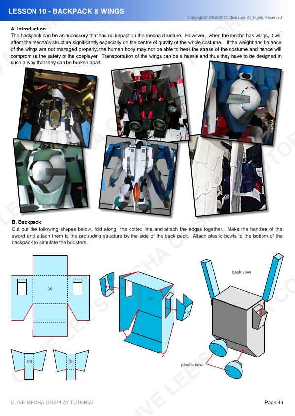 gundam cosplay tutorial Gundam mecha