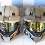 halo cosplay helmet Hand made cosplay halo helmet by neill art studios