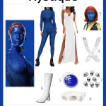 mystique cosplay costume Mystique cosplay costume. face swap. insert your face id:983867