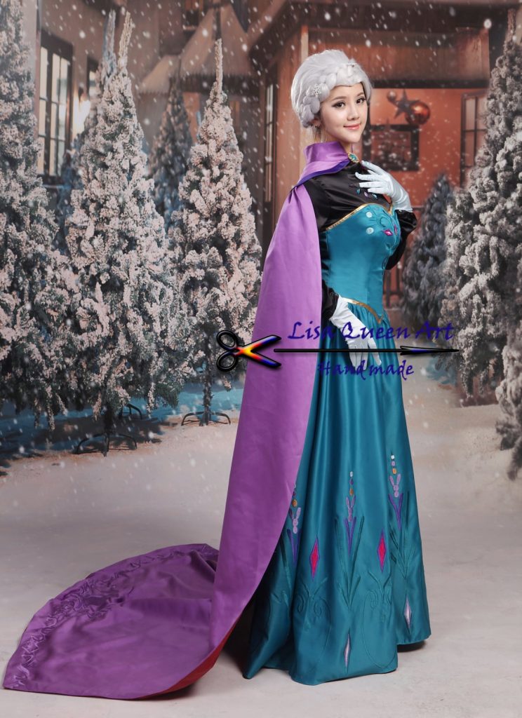 elsa cosplay costume dress Pictures of elsa dress