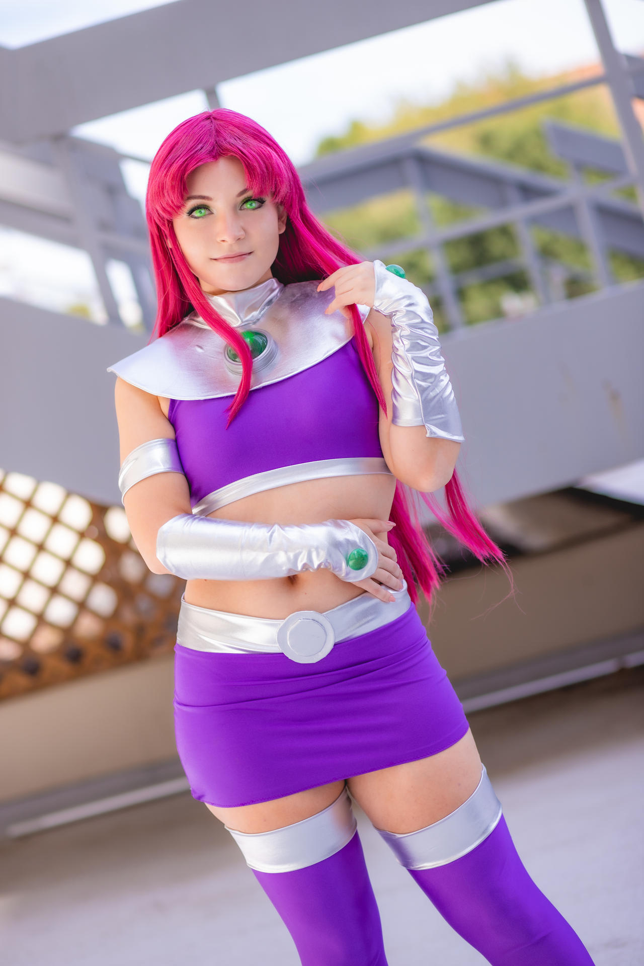 starfire cosplay Starfire cosplay print 1