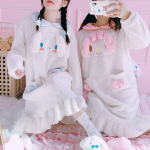 my melody cosplay costume Kuromi x my melody coords in 2022