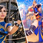 chun li cosplay Chun enji enjinight cosplayer cosplays costume chunli kasumi budokan garotas lindas chin fav luiz siqueira neto worldcosplay