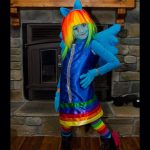 rainbow dash cosplay costume Eclectic elathera: rainbow dash cosplay photoshoot with splinters of