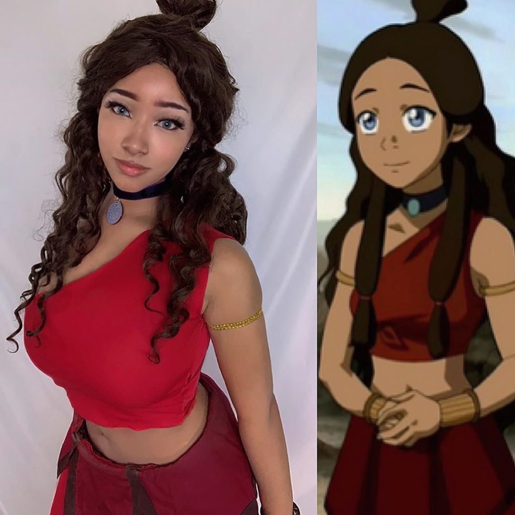 atla katara cosplay Avatar: the last airbender, katara (avatar: the last airbender), vector